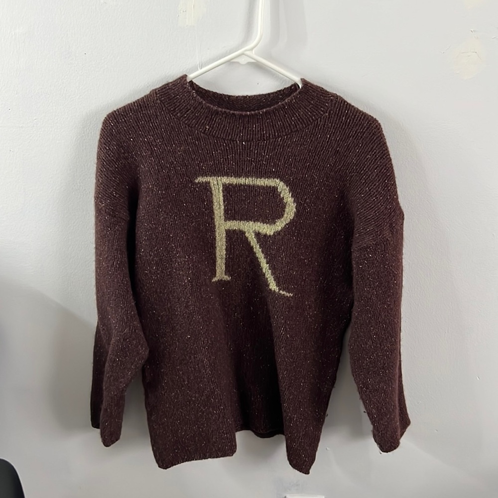 R For Ron Weasley Harry Potter Adult Sweater